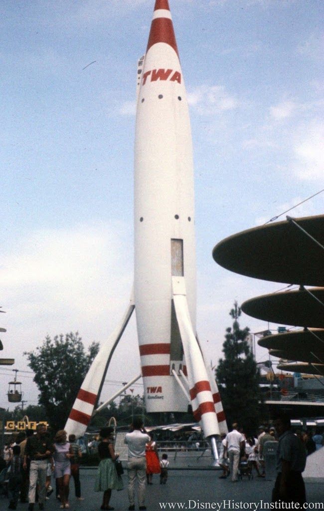 TWA Rocket ViewMaster Disneyland Tomorrowland 1955-1959 3 Reels Set 