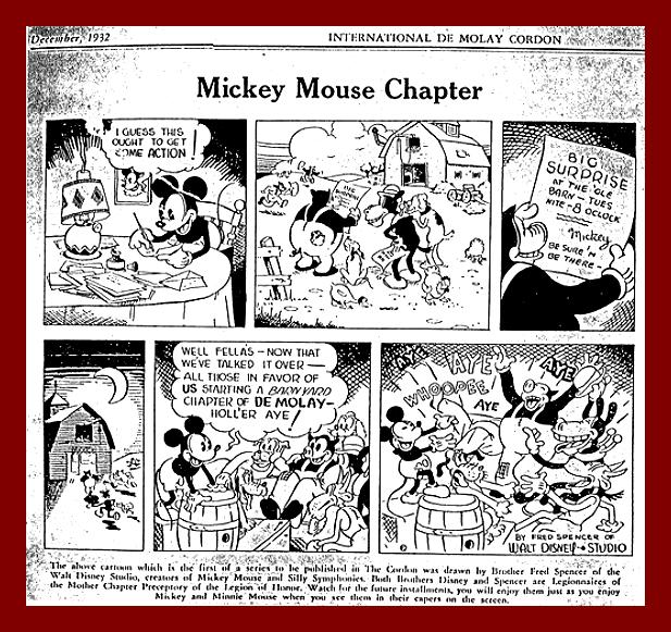 THURSDAY-HELP WANTED Mickey Mouse and Demolay
