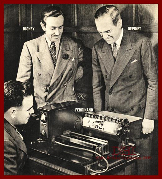 WALT’S BIRTHDAY 2009-Walt Sees Early 1938 Fax Machine