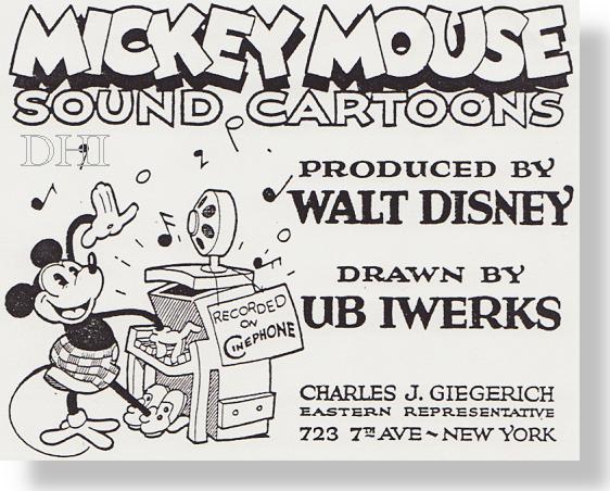 COMING TO A THEATER NEAR YOU~Mickey Mouse Sound Cartoons