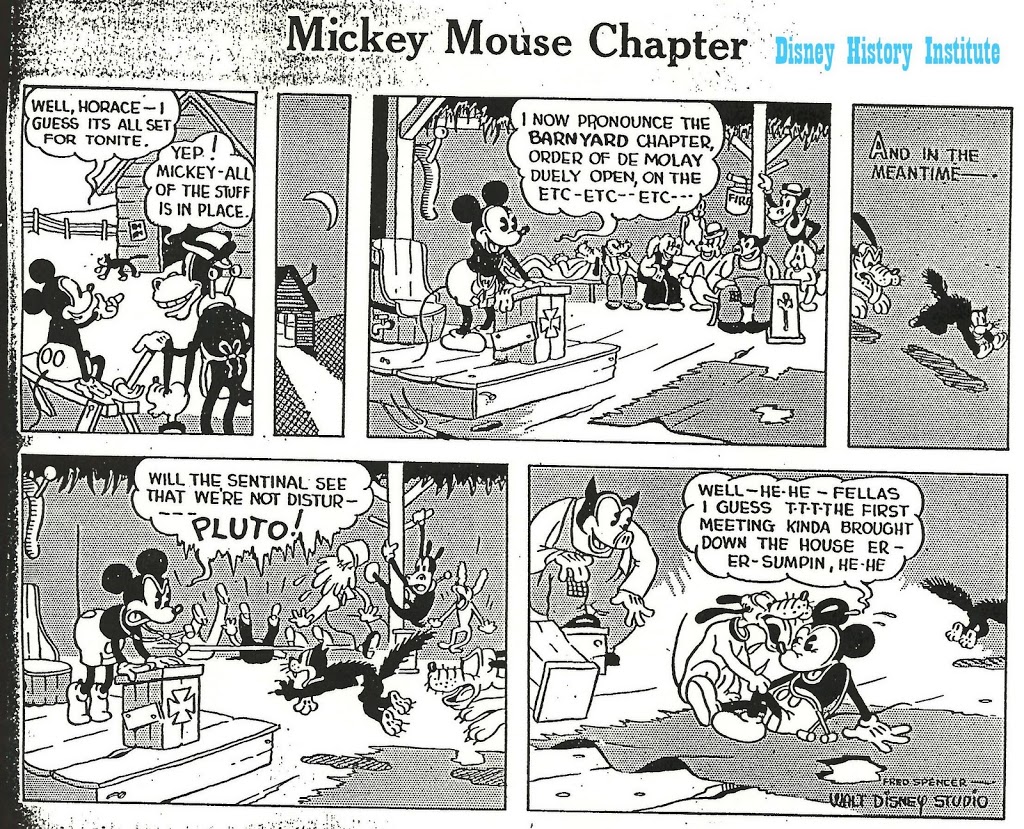 MICKEY MOUSE CHAPTER OF DeMOLAY January 1933
