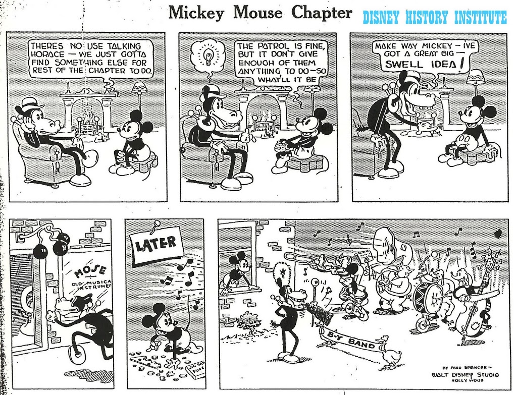 MICKEY MOUSE CHAPTER OF DeMOLAY APRIL 1933