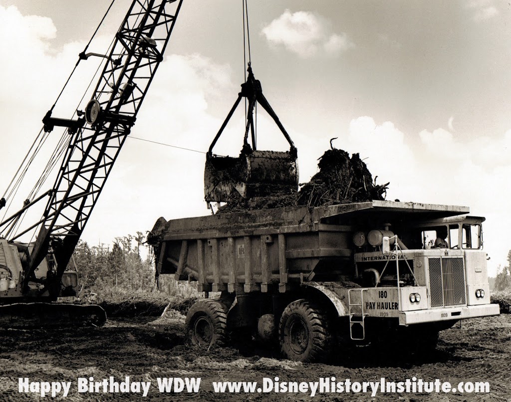 HAPPY BIRTHDAY WDW ~ DHI’s Daily Construction Shot