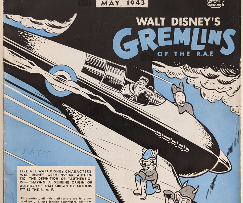From the Archive Box: Toy Trade Magazine “Playthings”- Walt Disney’s Gremlins of the R.A.F.